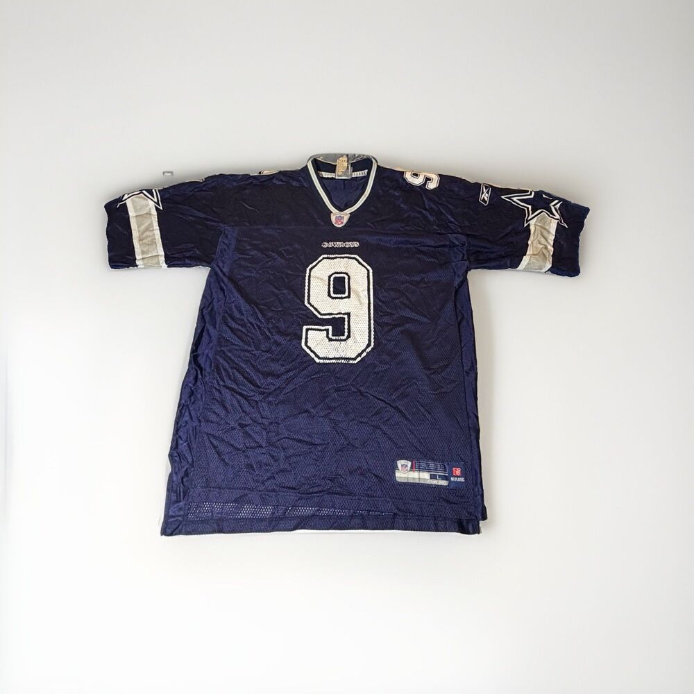 Reebok Tony Romo #9 Dallas Cowboys NFL Authentic On Field Jersey Adult Large